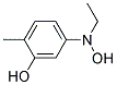 2-Methyl-5-hydroxyethylaminephenol Struktur