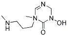 1-Hydroxy-2-oxo-3-(N-methyl-3-aminopropyl)-3-methyl-1,3,5-triazine Struktur