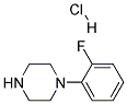 1-(O-FLUOROPHENYL)PIPERAZINEHYDROCHLORIDE Struktur