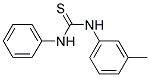 1-PHENYL-3-(M-TOLYL)-2-THIOUREA Struktur