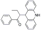 2-(9,10-DIHYDRO-9-ACRIDINYL)BUTYROPHENONE Struktur