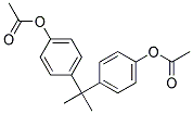 2,2-BIS(P-ACETOXYPHENYL)PROPANE Struktur