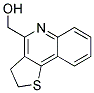 2,3-DIHYDROTHIENO(3,2-C)QUINOLINE-4-METHANOL Struktur