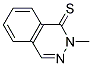 2-METHYL-1(2H)-PHTHALAZINETHIONE Struktur