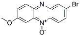 2-BROMO-7-METHOXYPHENAZINE5-OXIDE Struktur