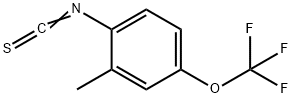 2-Methyl-4-(trifluoromethoxy)phenylisothiocyanate Struktur