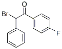 2-bromo-1-(4-fluorophenyl)-2-phenylethanone Struktur