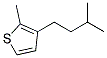 2-METHYL-3-ISOAMYLTHIOFURAN Struktur