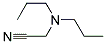2-DIPROPYLAMINOACETONITRILE Struktur
