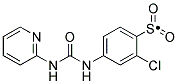 2-CHLORO-4-(3-PYRIDIN-2-YL-UREIDO)-BENZENESULFONYL Struktur