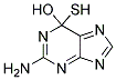 2-AMINO-6-MERCAPTOHYPOXANTHINE Struktur