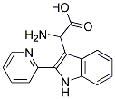 2-AMINO-2-(2-(PYRIDIN-2-YL)-1H-INDOL-3-YL)ACETIC ACID Struktur