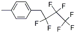 2,2,3,3,4,4,4-HEPTAFLUOROBUTYL 4-TOLUENE Struktur