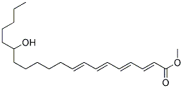 15-HYDROXYEICOSATETRAENOIC ACID METHYLESTER Struktur