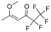 1,1,1,2,2-PENTAFLUORO-5-METHOXYHEX-4-ENE-3-ONE Struktur