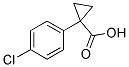 1-(P-CHLOROPHENYL)-1-CYCLOPROPANECARBOXYLIC ACID Struktur