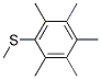 1,2,3,4,5-PENTAMETHYL-6-(METHYLTHIO)BENZENE, TECH Struktur