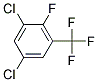 1,5-DICHLORO-2-FLUORO-3-(TRIFLUOROMETHYL)BENZENE, TECH Struktur