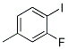 2-FLUORO-1-IODO-4-METHYLBENZENE Struktur