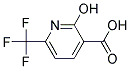 2-HYDROXY-6-(TRIFLUOROMETHYL)PYRIDINE-3-CARBOXYLICACID Struktur