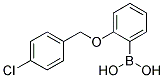 2-(4'-CHLOROBENZYLOXY)PHENYLBORONIC ACID Struktur