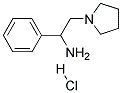 1-PHENYL-2-PYRROLIDIN-1-YLETHYLAMINE HYDROCHLORIDE Struktur