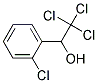 2,2,2-TRICHLORO-1-(2-CHLOROPHENYL) ETHANOL Struktur