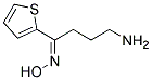 (1Z)-4-AMINO-1-THIEN-2-YLBUTAN-1-ONE OXIME Struktur