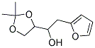 1-(2,2-DIMETHYL-[1,3]DIOXOLAN-4-YL)-2-FURAN-2-YL-ETHANOL Struktur