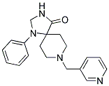 1-PHENYL-8-(PYRIDIN-3-YLMETHYL)-1,3,8-TRIAZASPIRO[4.5]DECAN-4-ONE Struktur