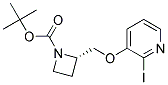 2-IODO-3-(1-TERT-BUTOXYCARBONYL-2-(S)-AZETIDINYLMETHOXY)PYRIDINE Struktur