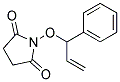 1-(1-PHENYL-ALLYLOXY)-PYRROLIDINE-2,5-DIONE Struktur