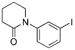 1-(3-IODO-PHENYL)-PIPERIDIN-2-ONE Struktur