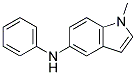 (1-METHYL-1H-INDOL-5-YL)-PHENYL-AMINE Struktur