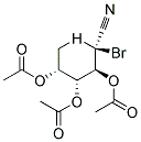 2,3,4-TRI-O-ACETYL-1-BROMO-1-DEOXY-ALPHA-D-ARABINOPYRANOSYL CYANIDE Struktur