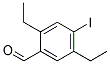 2,5-DIETHYL-4-IODO-BENZALDEHYDE Struktur