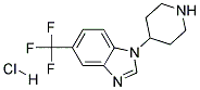 1-(PIPERIDIN-4-YL)-5-(TRIFLUOROMETHYL)-1H-BENZO[D]IMIDAZOLE HYDROCHLORIDE Struktur