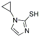 1-CYCLOPROPYL-1H-IMIDAZOLE-2-THIOL Struktur