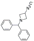 1-(DIPHENYLMETHYL)-3-ISOCYANOAZETIDINE Structure