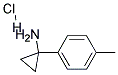 1-P-TOLYL-CYCLOPROPYLAMINE HYDROCHLORIDE Struktur