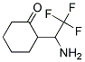 2-(1-AMINO-2,2,2-TRIFLUORO-ETHYL)-CYCLOHEXANONE Struktur