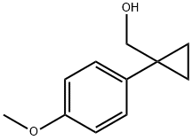 [1-(4-METHOXY-PHENYL)-CYCLOPROPYL]-METHANOL Struktur