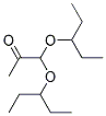 1,1-BIS-(1-ETHYL-PROPOXY)-PROPAN-2-ONE Struktur