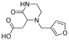 (1-FURAN-3-YLMETHYL-3-OXO-PIPERAZIN-2-YL)-ACETIC ACID Struktur