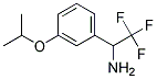 2,2,2-TRIFLUORO-1-(3-ISOPROPOXY-PHENYL)-ETHYLAMINE Struktur