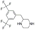 2-(3,5-BIS-TRIFLUOROMETHYL-BENZYL)-PIPERAZINE Struktur