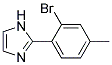 2-(2-BROMO-4-METHYL-PHENYL)-1H-IMIDAZOLE Struktur