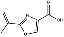 2-ISOPROPENYL-OXAZOLE-4-CARBOXYLIC ACID Struktur