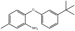 2-[3-(TERT-BUTYL)PHENOXY]-5-METHYLPHENYLAMINE Struktur