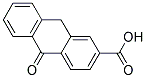 10-OXO-9,10-DIHYDRO-ANTHRACENE-2-CARBOXYLIC ACID Struktur